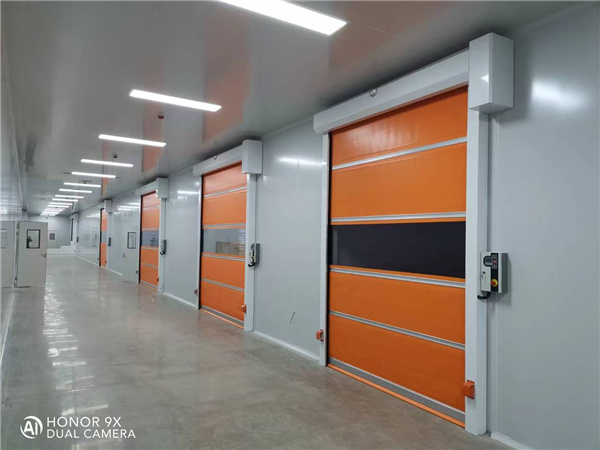 红安企业厂房选择因快速门人性化